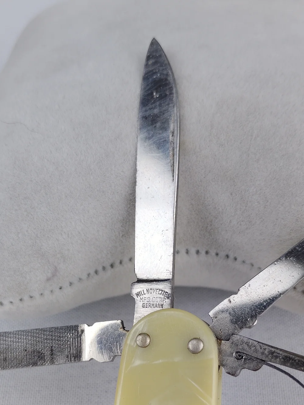 Hill Novelties Vintage Multi-Tool Pocket Knife .